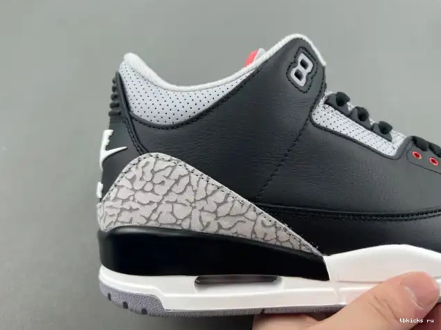 Reps TB Black Air 3 Cement DN3707-010 Jordan 0608